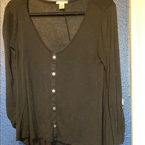 Black Bozzolo high-low top